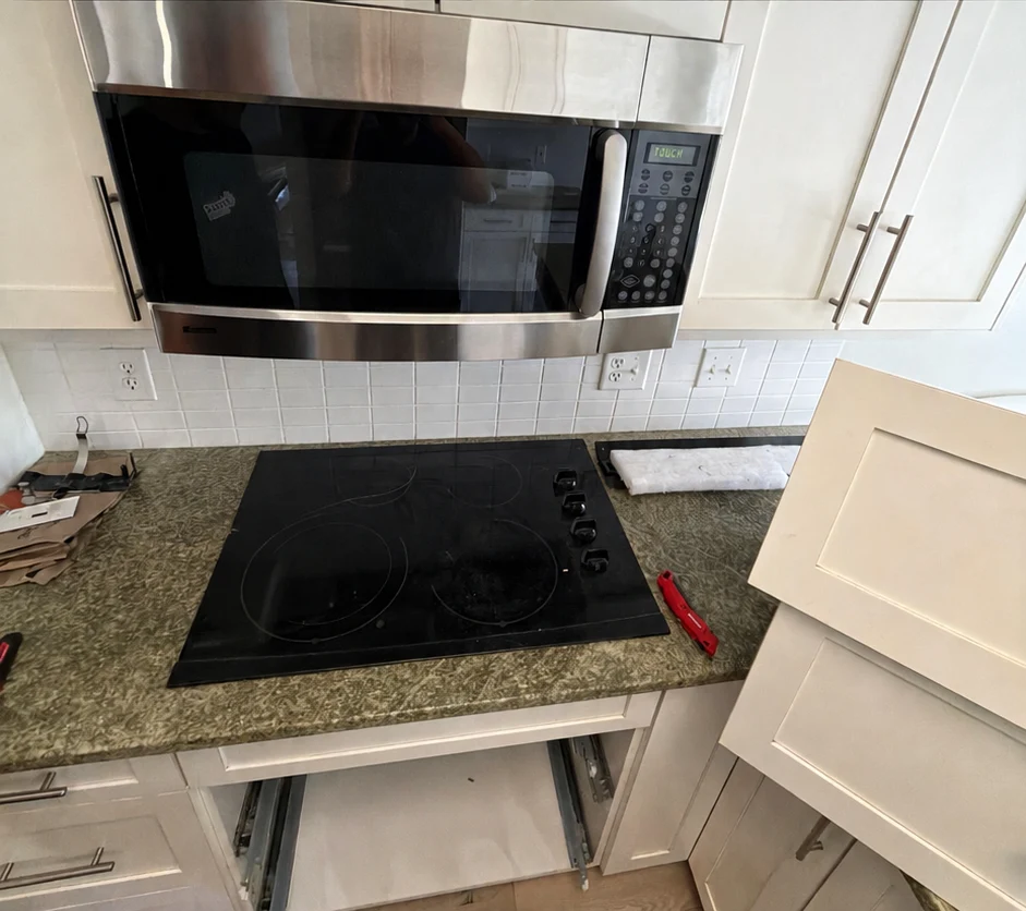 Stove-instalation-before